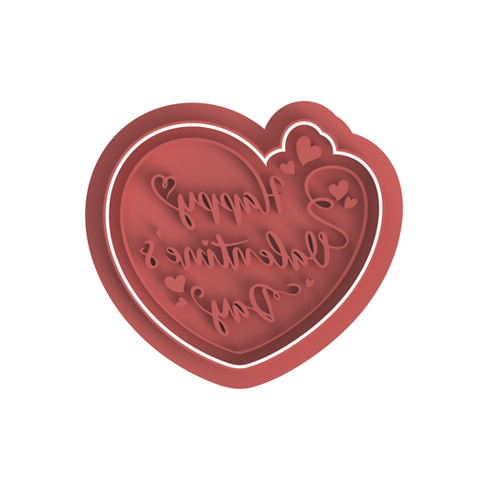 Happy Valentines Day Stamp and cutter