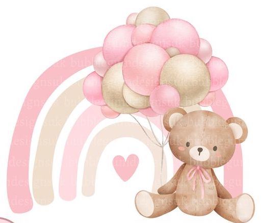 Teddy Bear 1st Birthday Theme Mini Decorating Class Online (