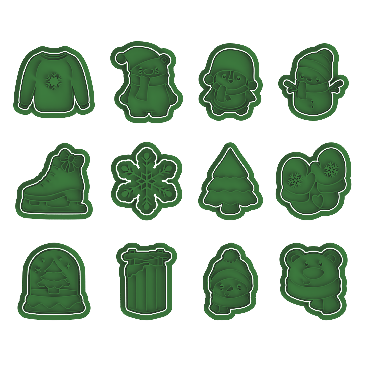 Christmas collection 2 Stamp/cutters