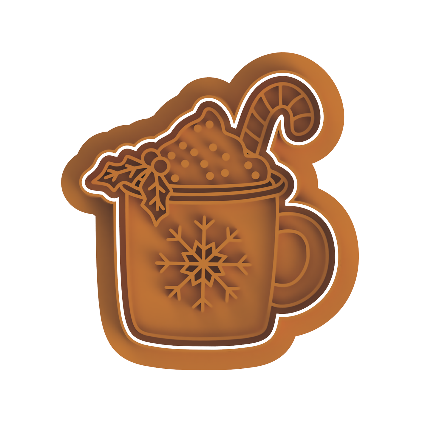 Peppermint Mug Cutter/Stamp