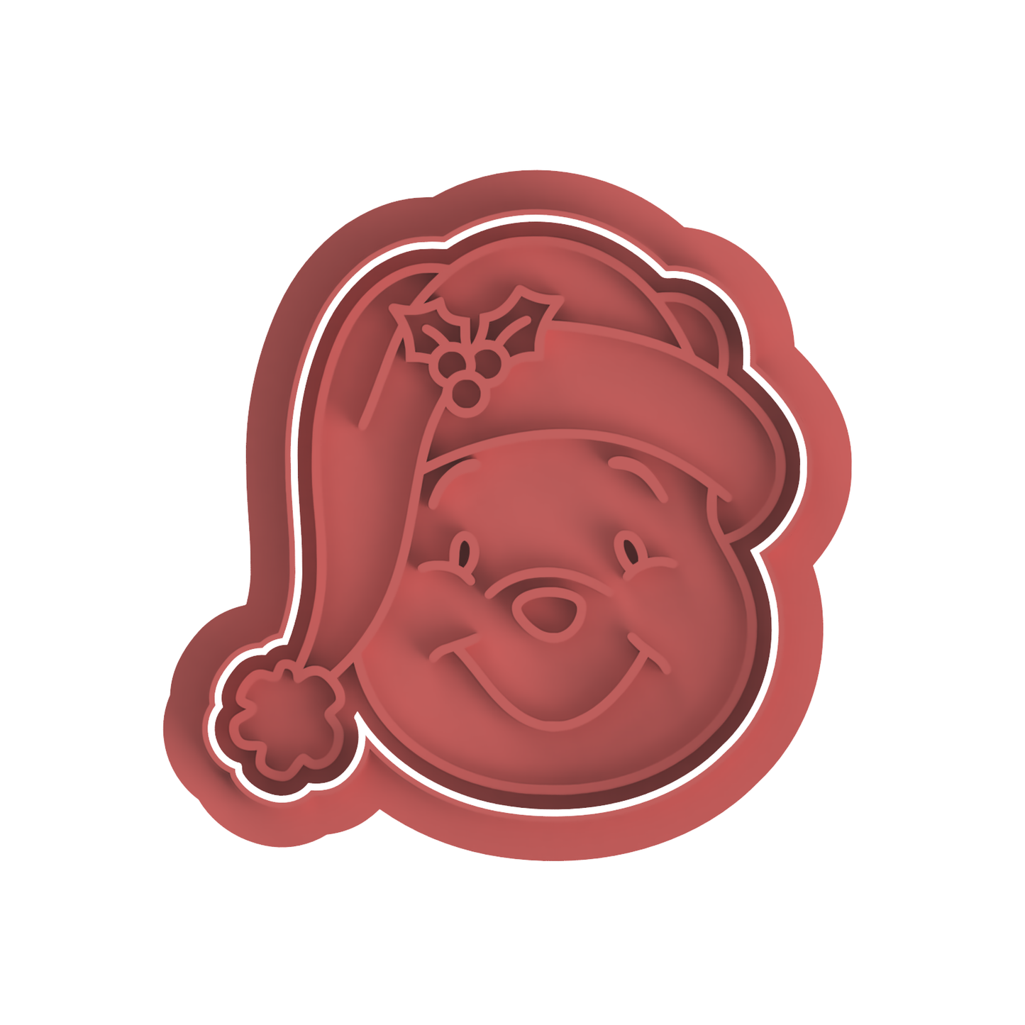 Santa Pooh Cutter Stamps