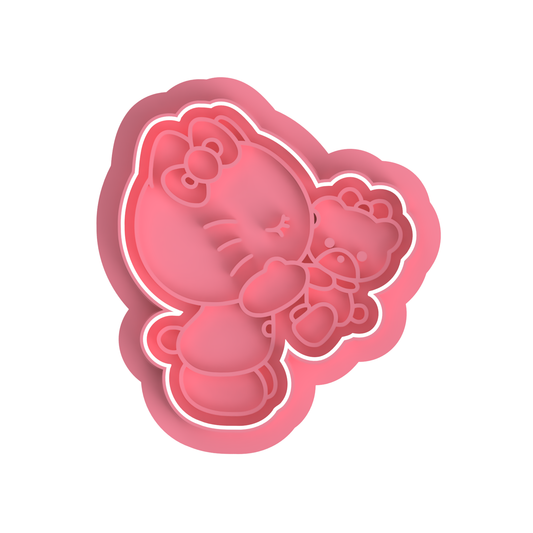 Kitty #4 cutter/Stamp