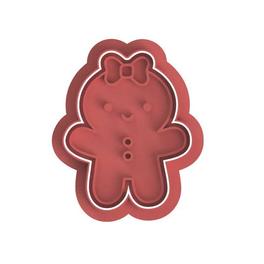 Gingerbread Girl Cutter/stamp