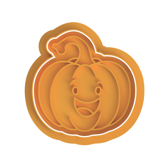 Happy Pumpkin Cutter/Stamp
