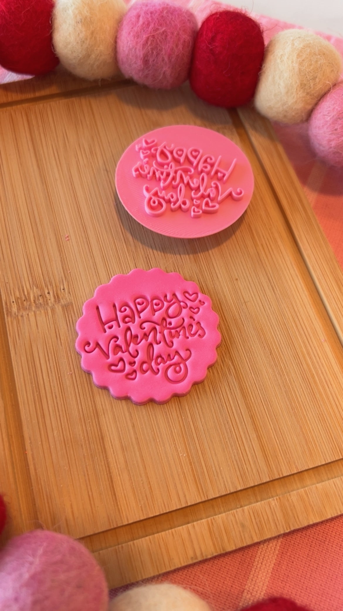 Happy Valentine’s Day Round Stamp #4 2026