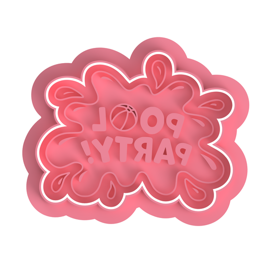 Pool Party Cutter/Stamp