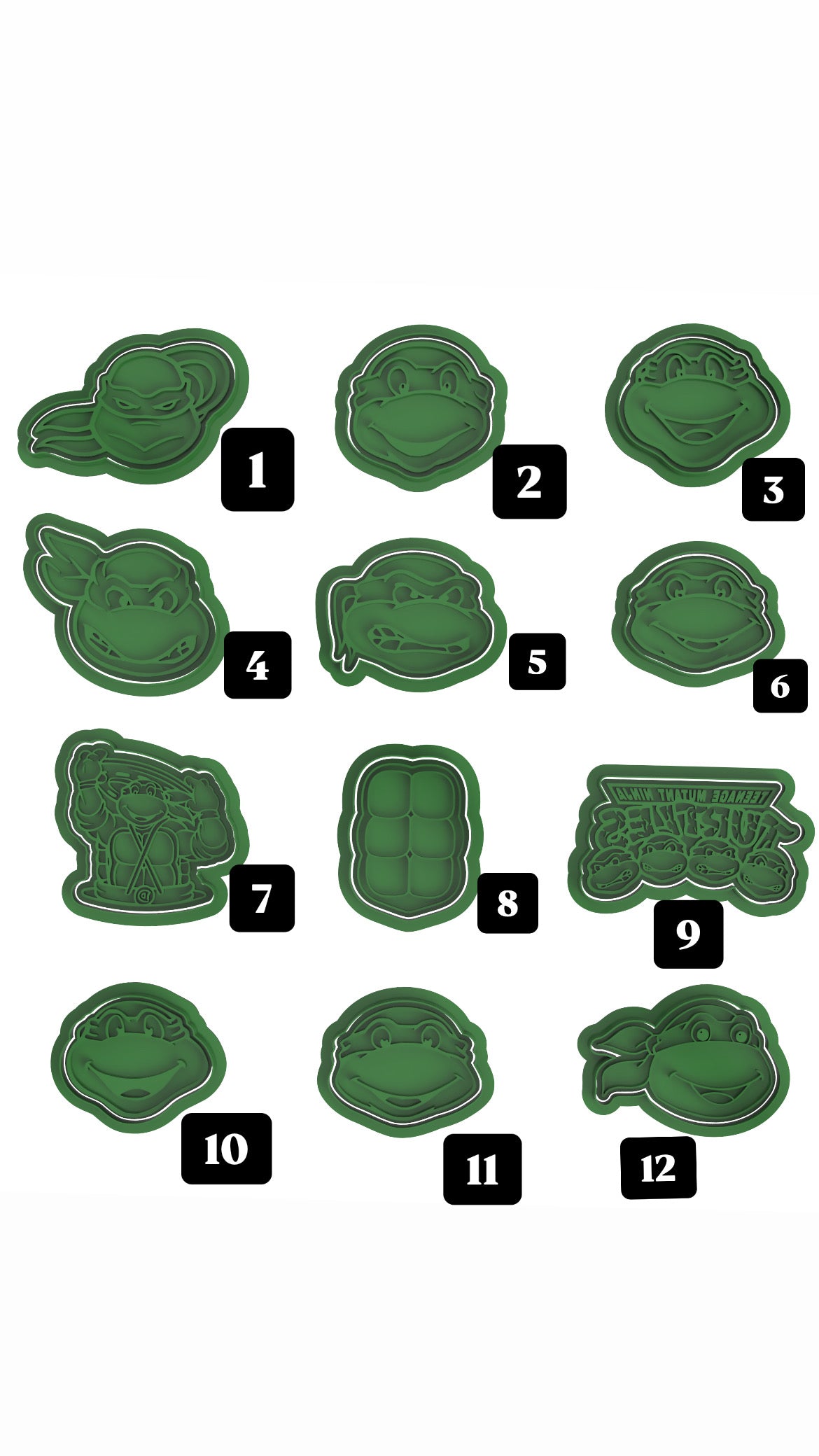 Ninja Turtles Cutter/Stamp