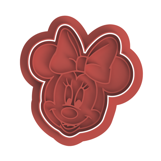 Girl Mouse face Cutter/embosser #1