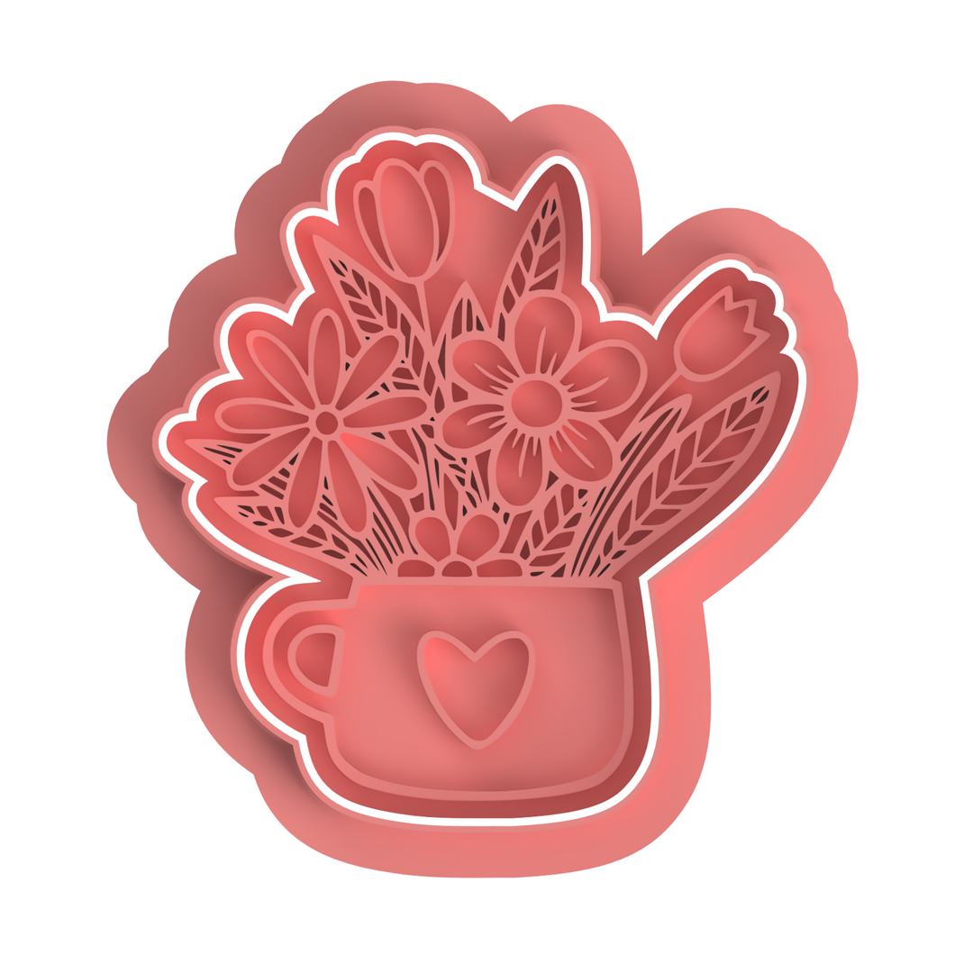 flower teacup cutter/Embosser