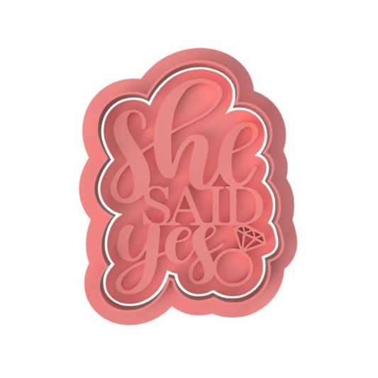 She Said Yes #1 Stamp/Cutter