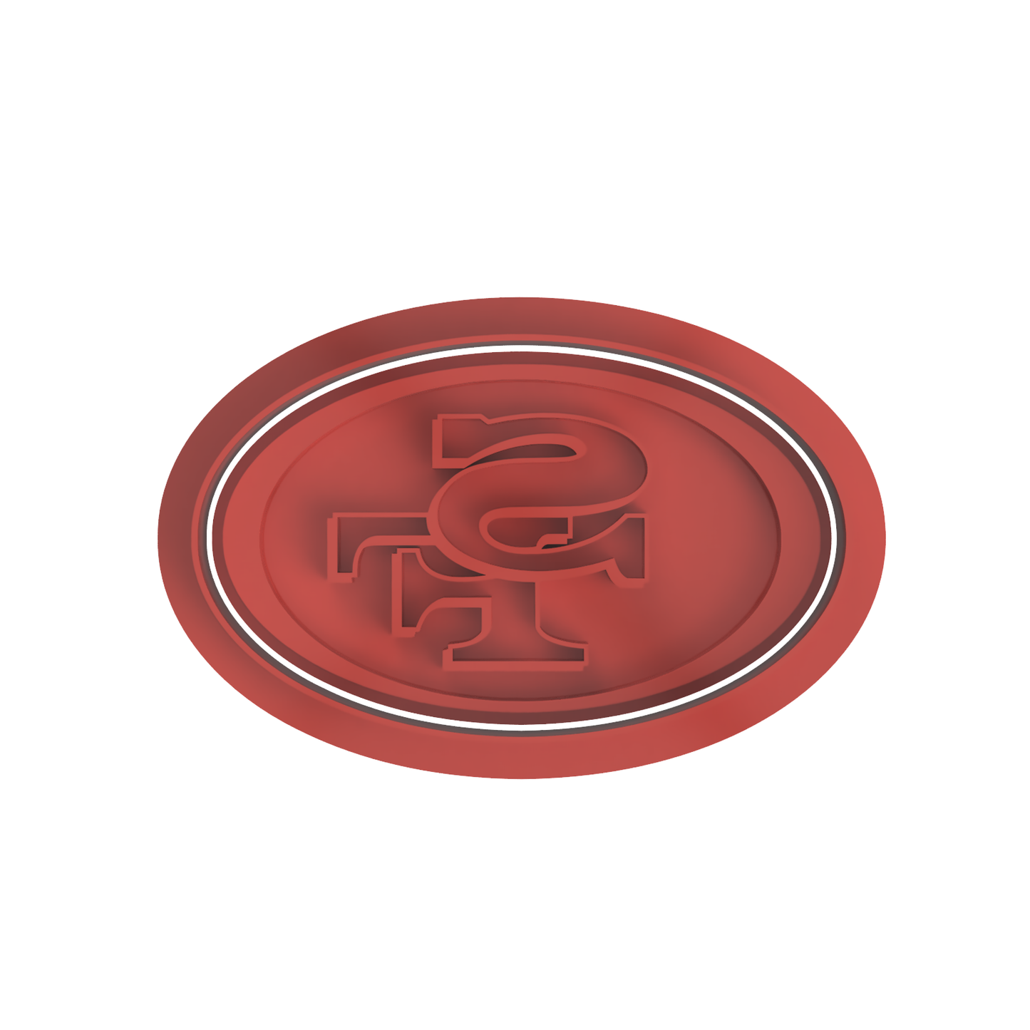 San Francisco football team logo cutter/embosser
