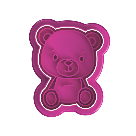 Teddy Bear Cutter/Stamp