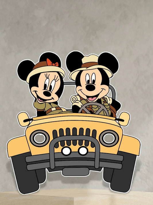 Mickey and Minnie Safari Mini Decorating Class Online