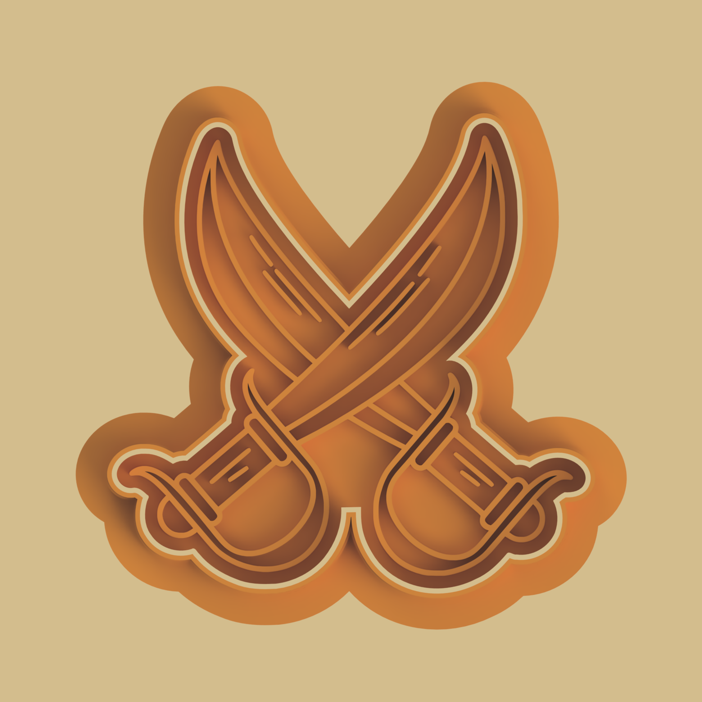 Pirate part 2 Cutter/Stamp