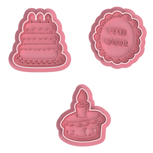 Birthday Set Cutter/Embosser