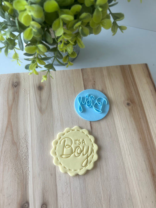 Its A Boy Stamp
