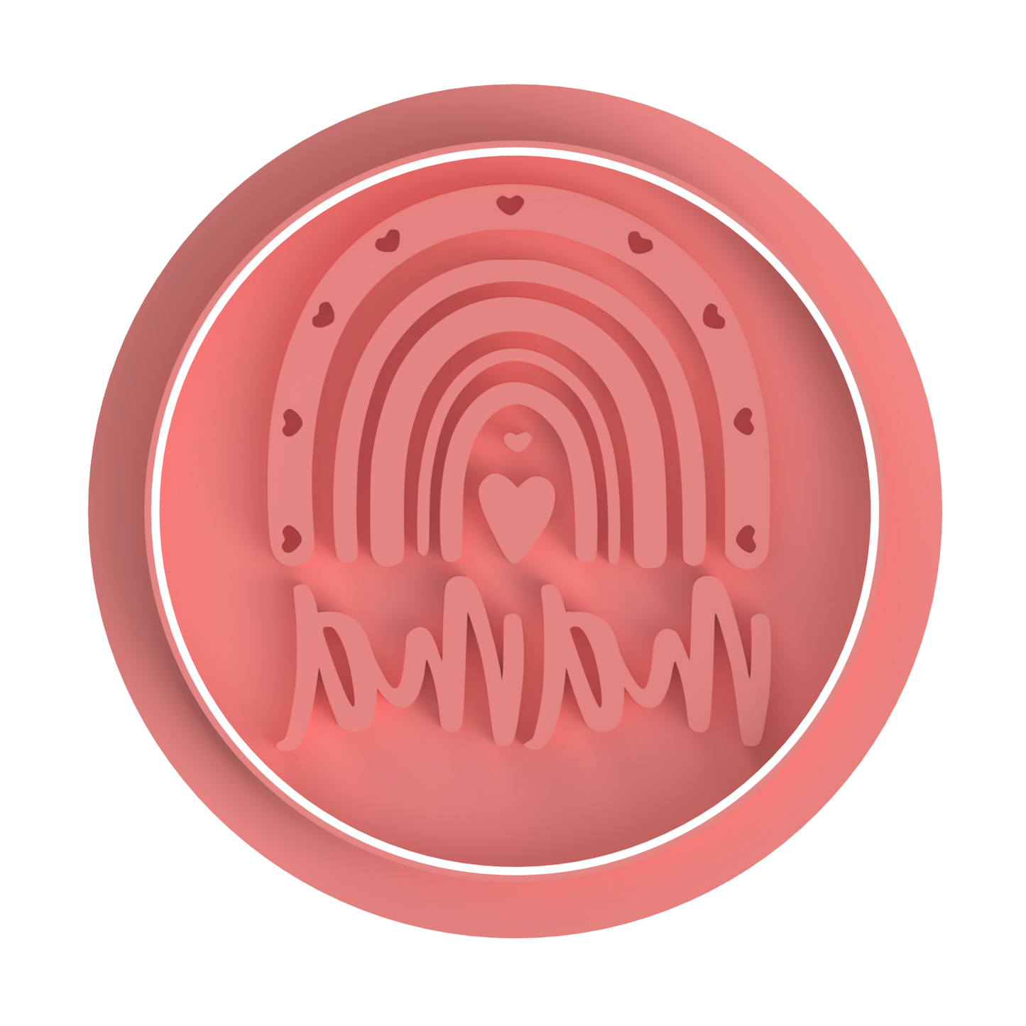 Mama Rainbow round  Embosser