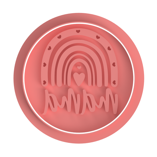 Mama Rainbow round  Embosser