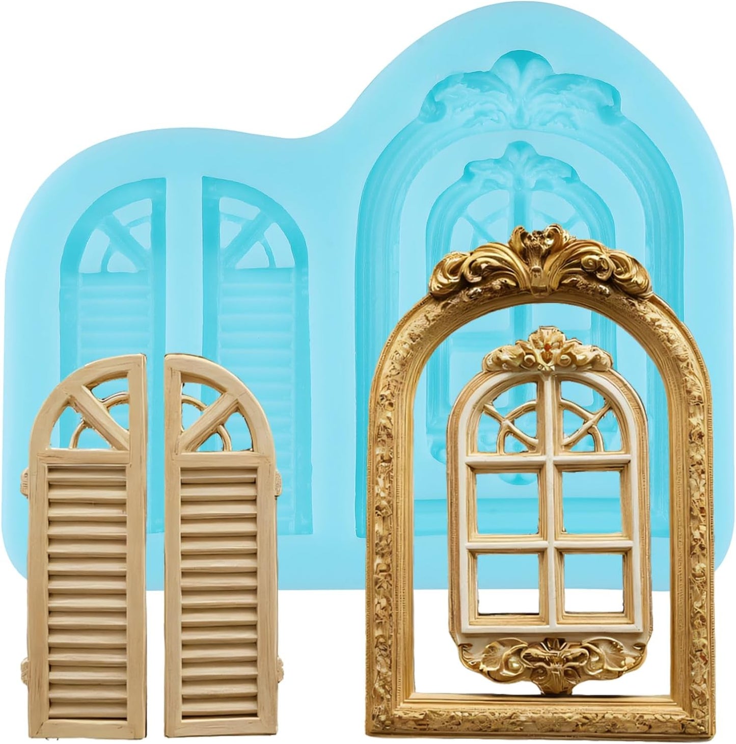 Window Fondant Molds Window Silicone Chocolate Mold