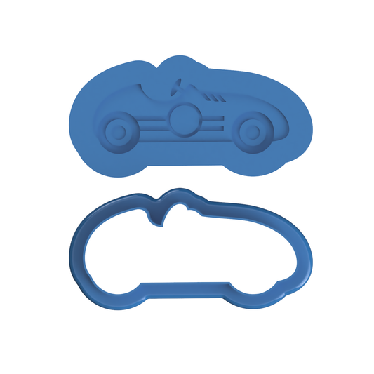 Vintage Race Car Cutter/Stamp