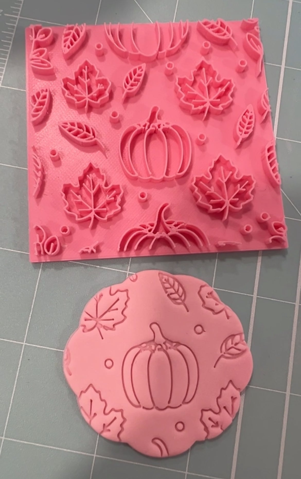 Pumpkin Texture #2 Stamp