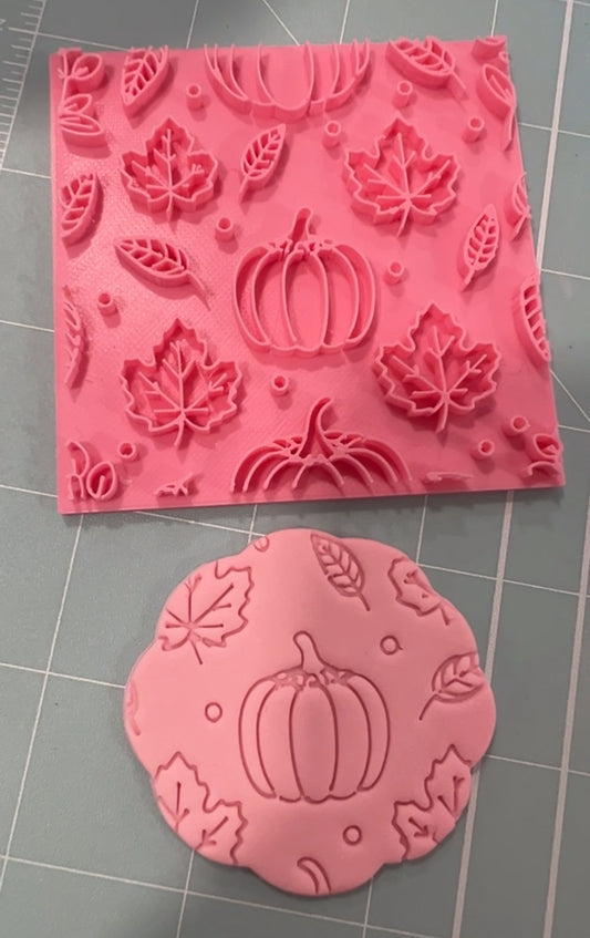Pumpkin Texture #2 Stamp