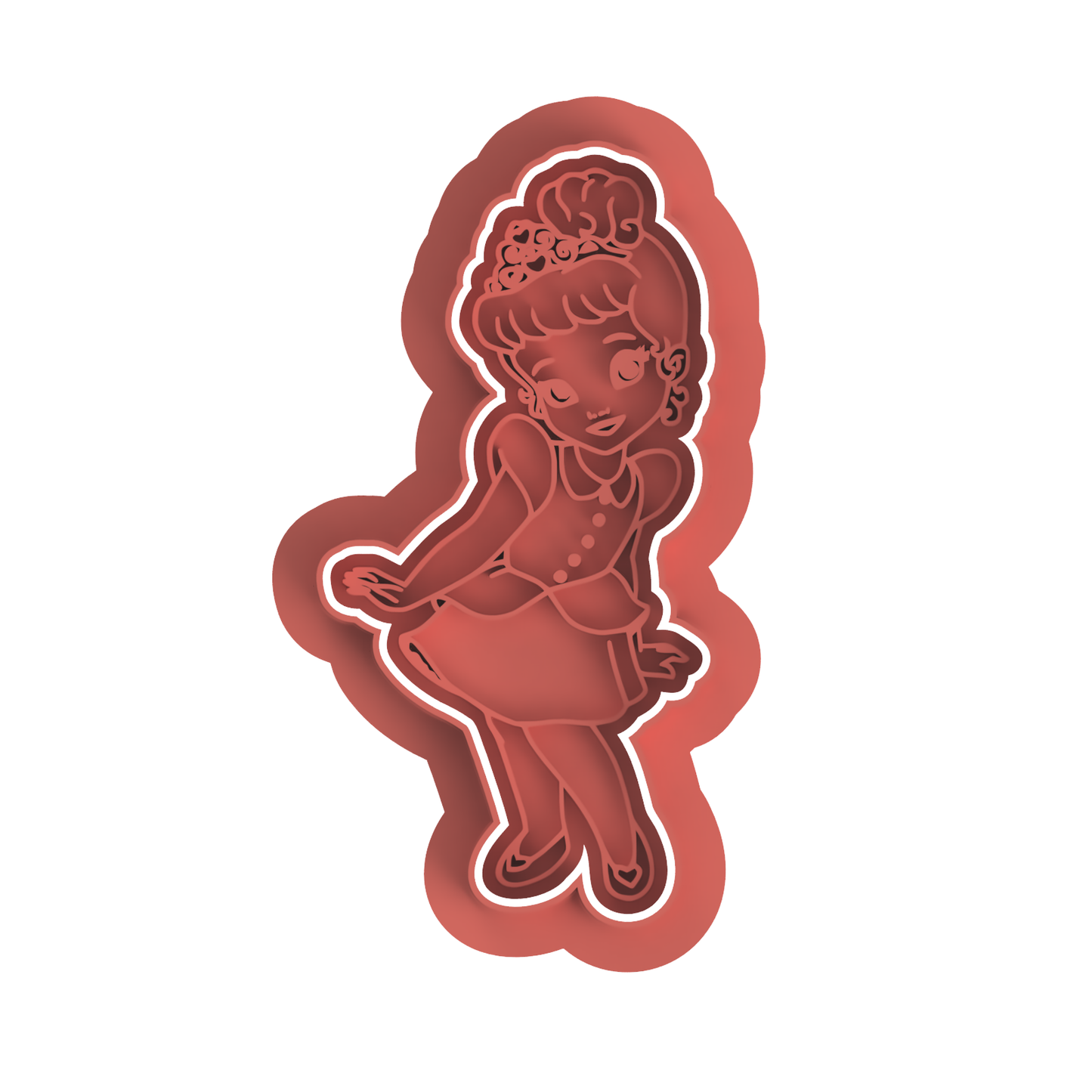 Princess set cutter/emboser