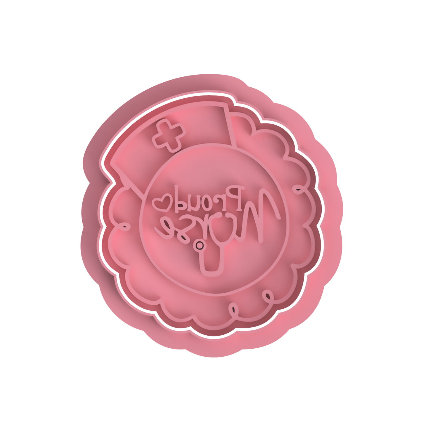 Proud Nurse Plaque Cutter/Embosser