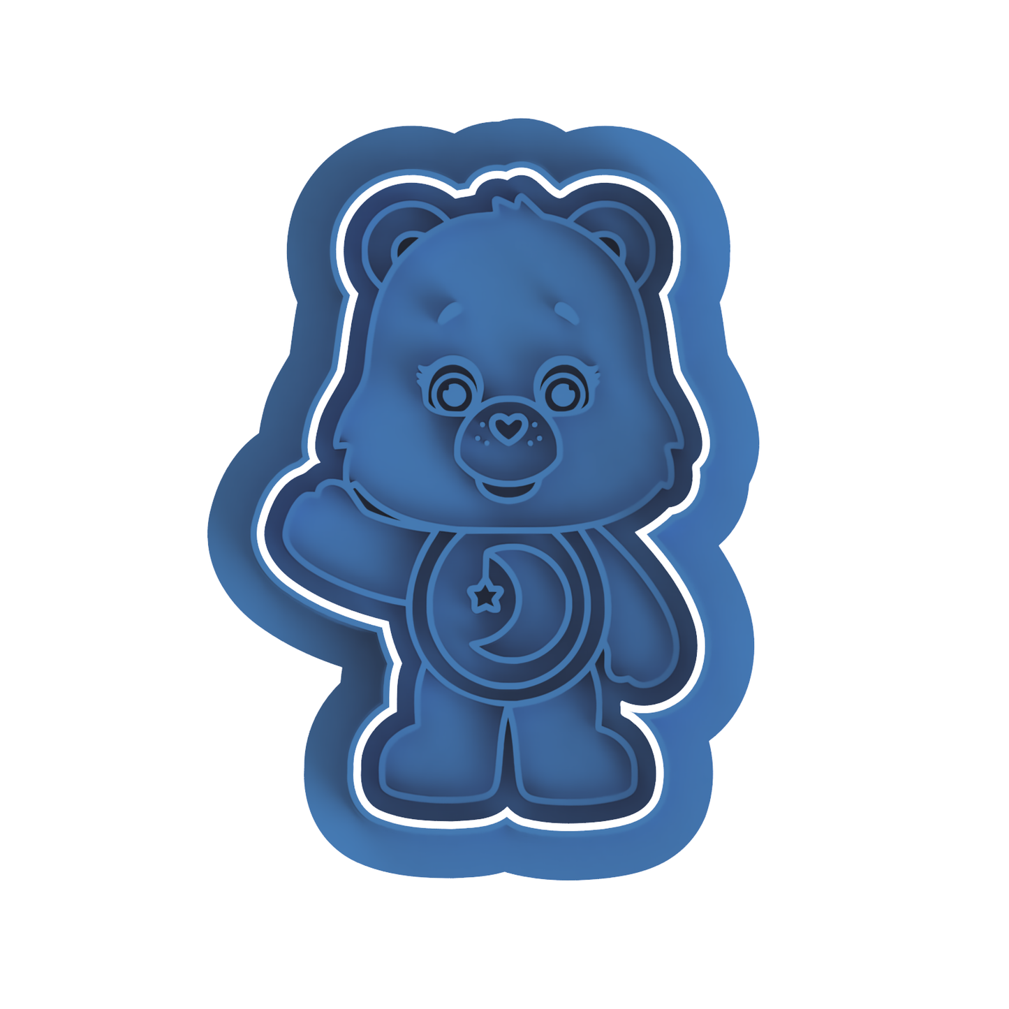 Care Bear with moon Cutter/Embosser