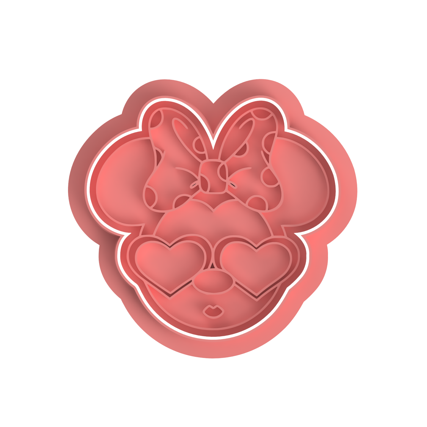 Girl Mouse Valentines Cutter/Stamp