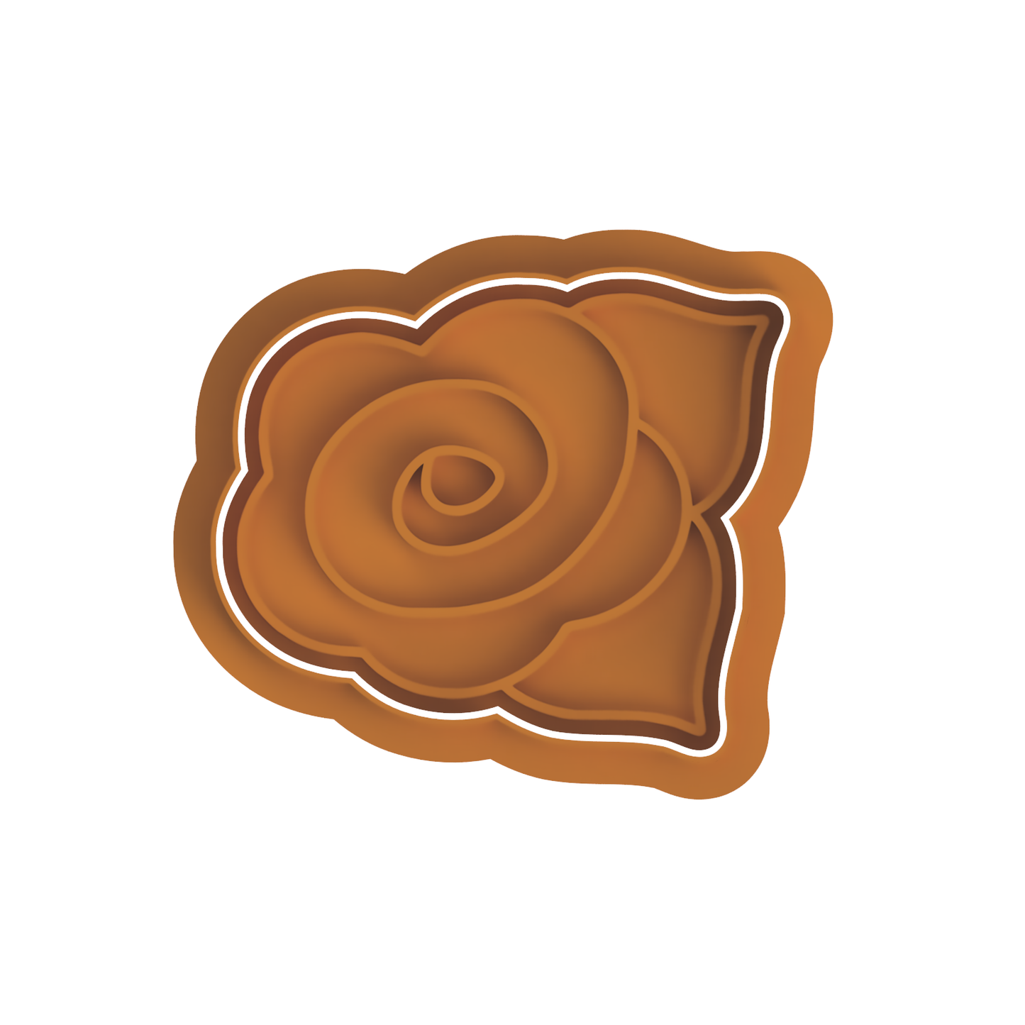 rose cutter and stamp