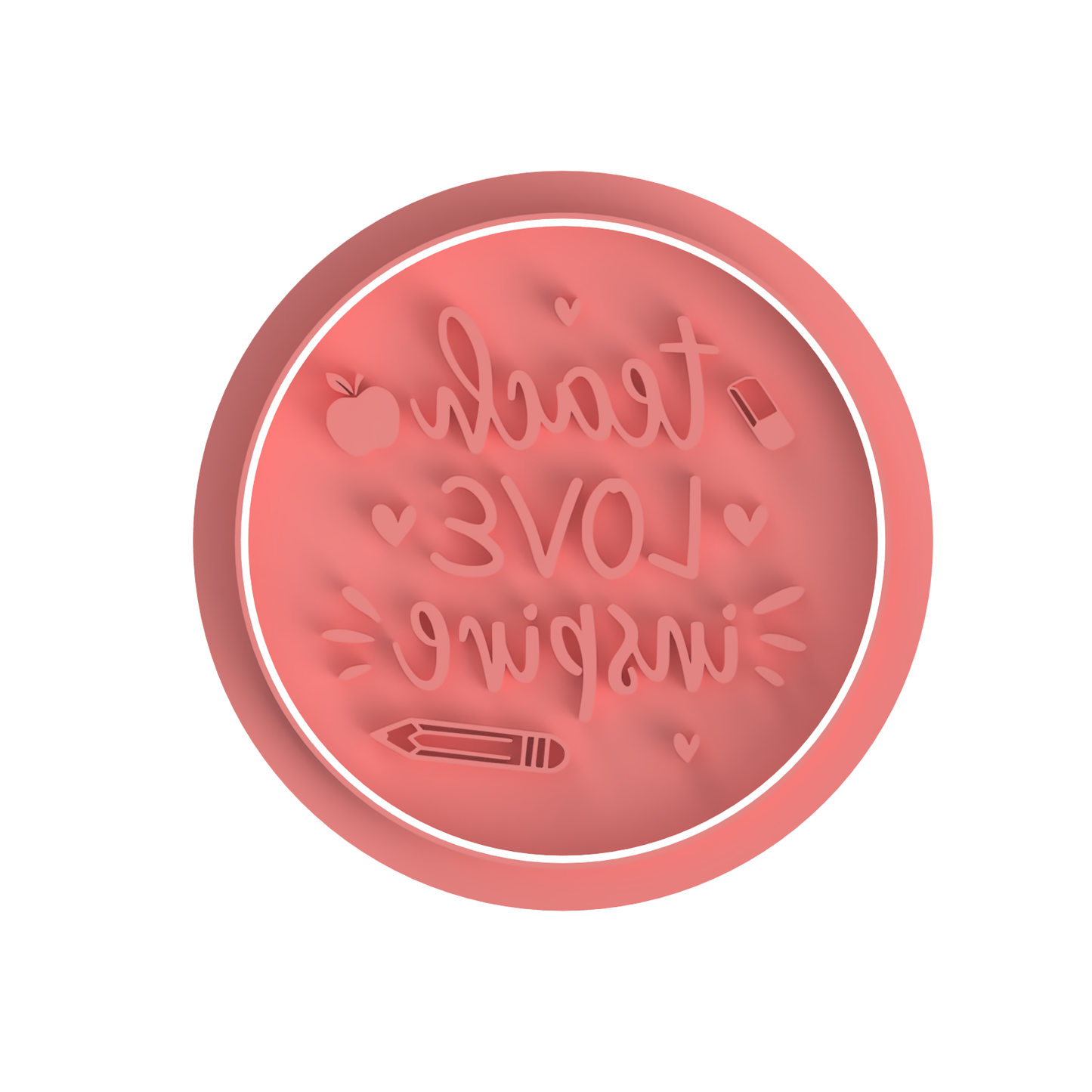 Teach Love Inspire Stamp