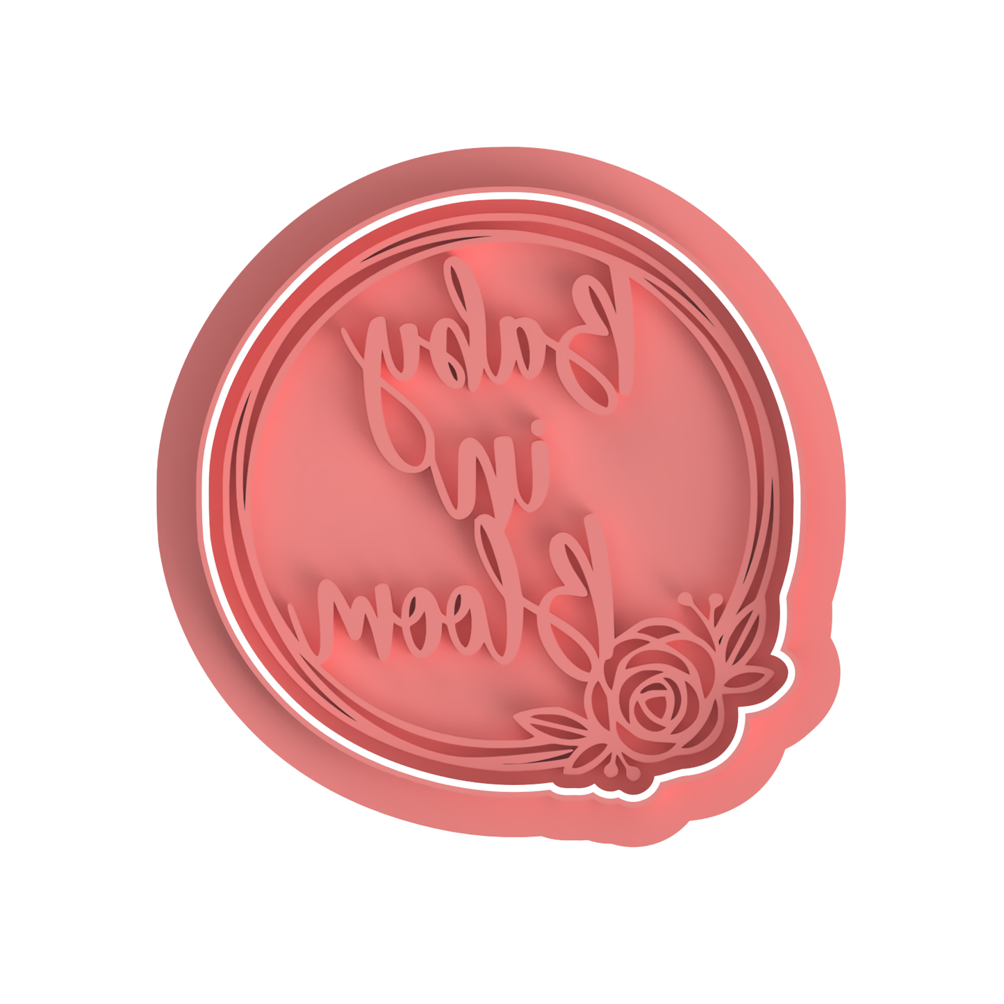 Baby in bloom Cutter/stamp