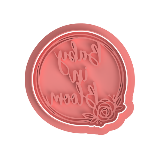 Baby in bloom Cutter/stamp