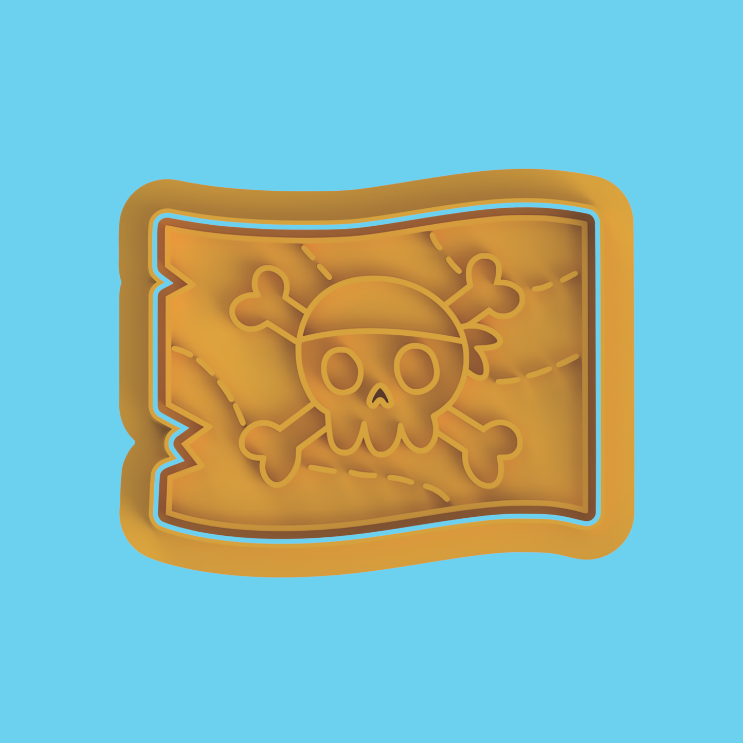 Pirate part 1 Cutter/Stamp