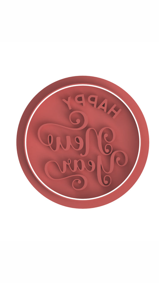 Happy New Year Cutter/stamp