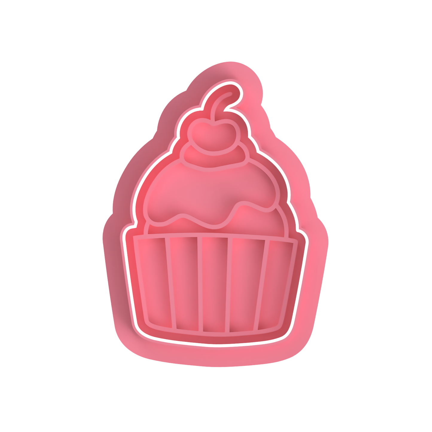 Cupcake #2 cutter/Stamp
