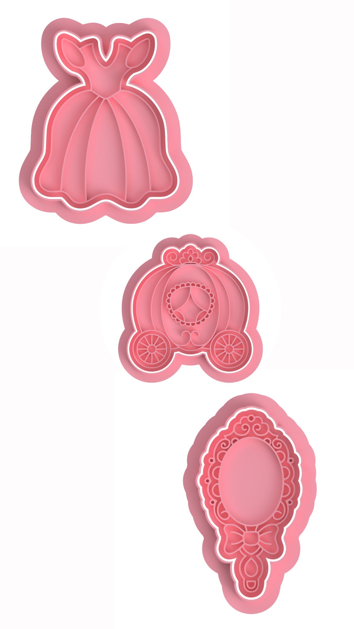 Princess set cutter/embosser