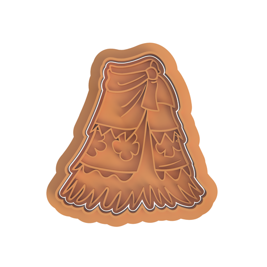 Moana skirt Cutter/Embossers