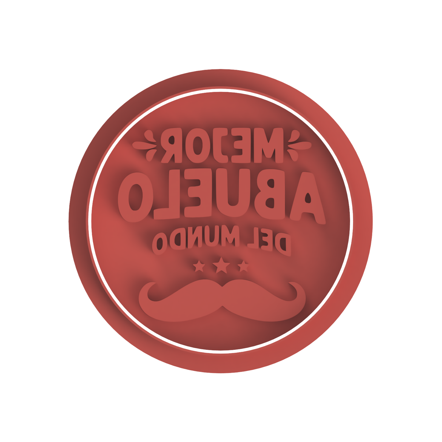 Mejor Abuelo del Mundo stamp #12