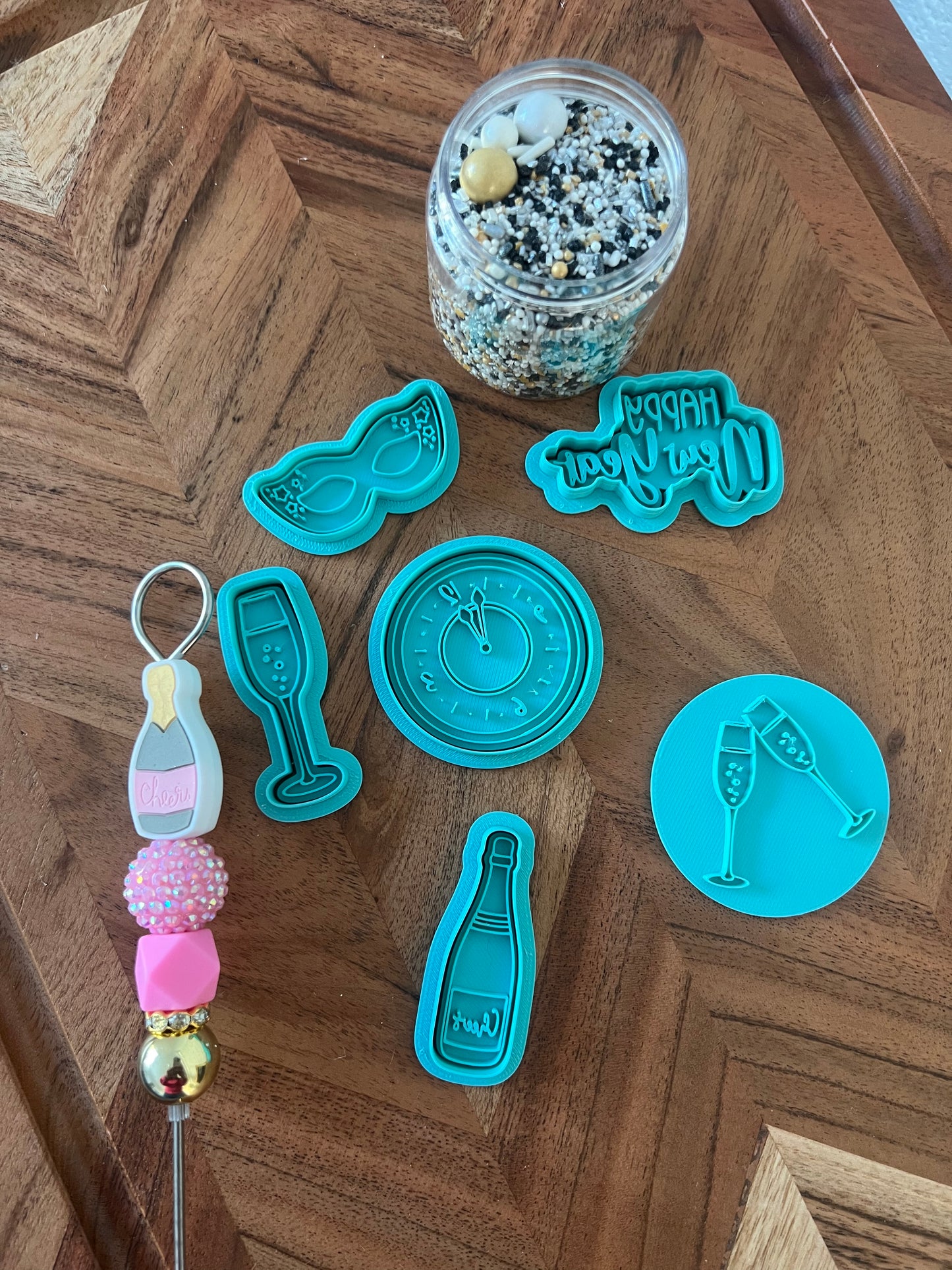 New Year's Cutter/Embosser Set