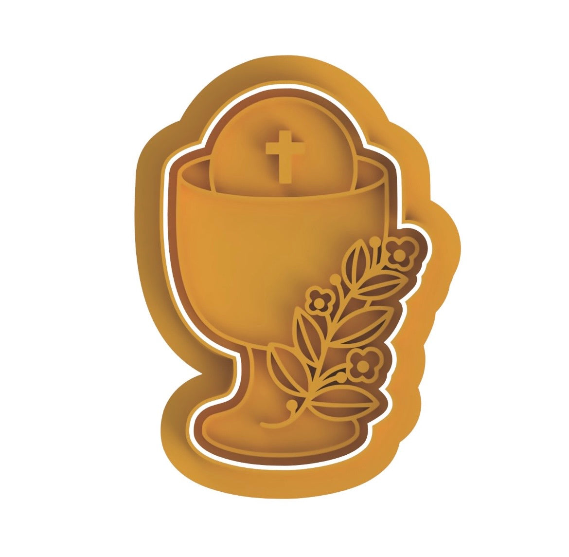 Chalice with greenery Cutter/Embosser