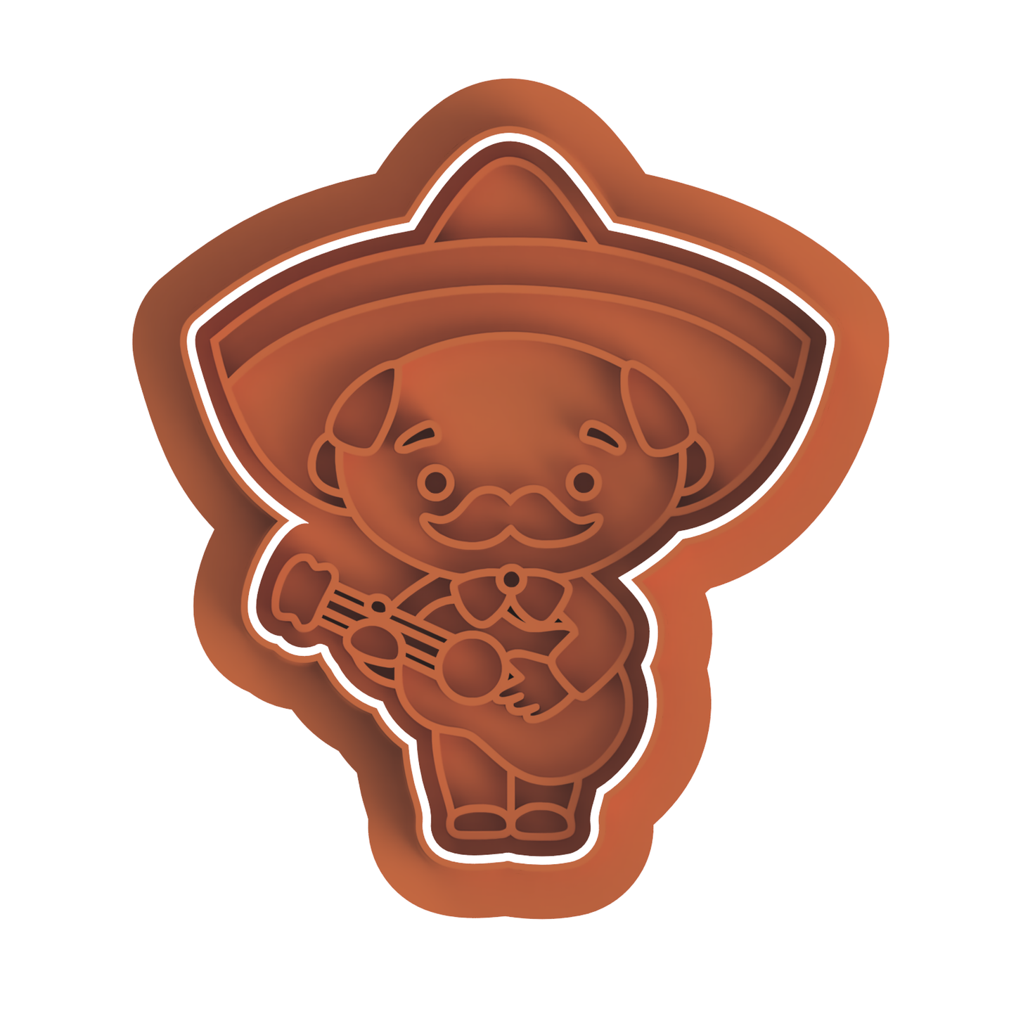 Mariachi Cutter/Stamp