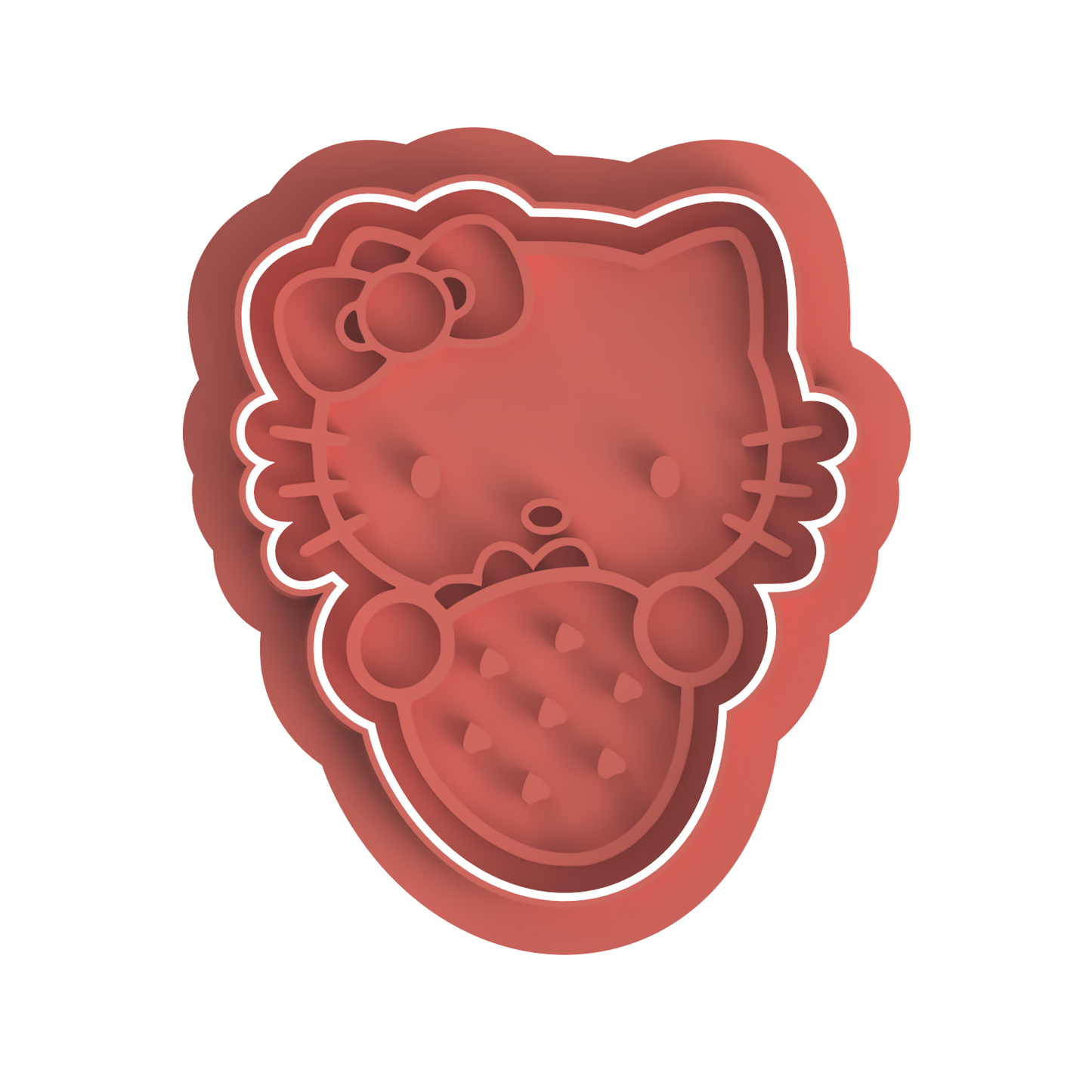 Strawberry kitty cutter/Embosser