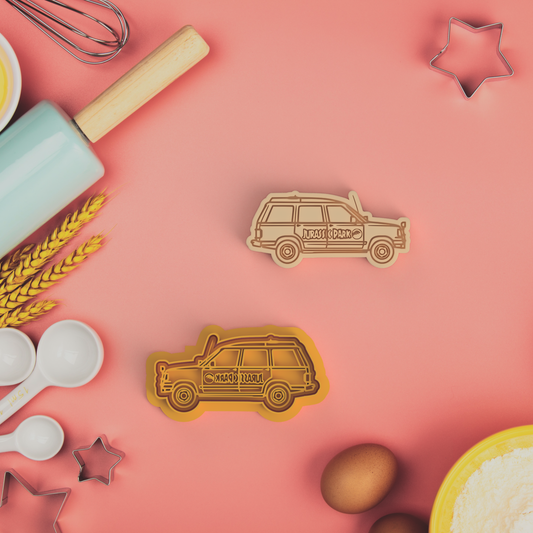 Jurassic Park Jeep Car Cutter & Stamp