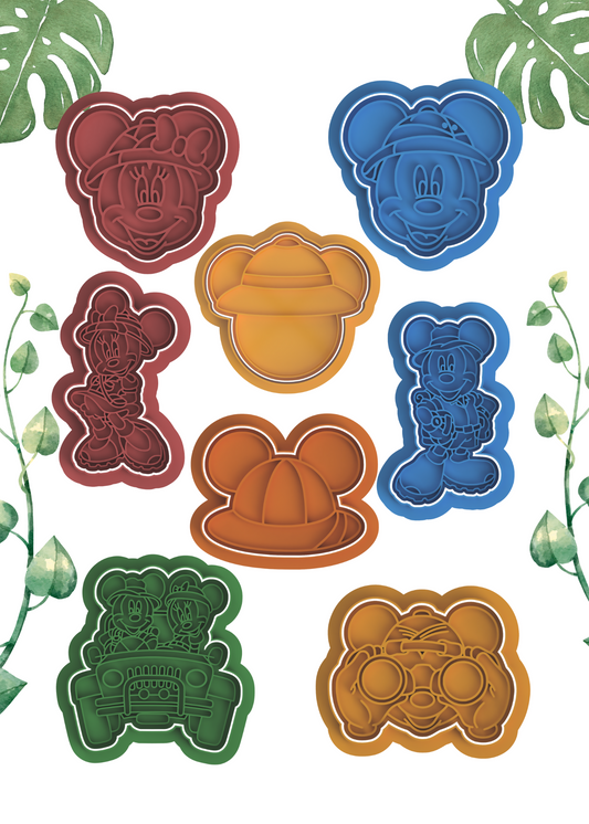 Magical Safari Theme Cutter Set
