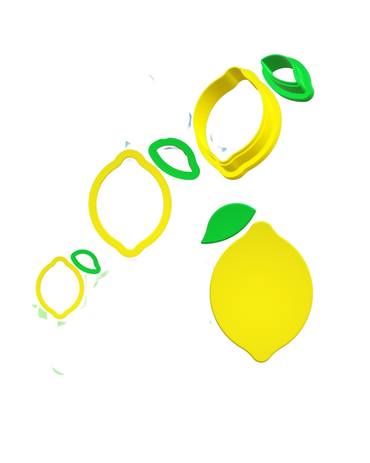 Lemon with leave Cutter/Stamp