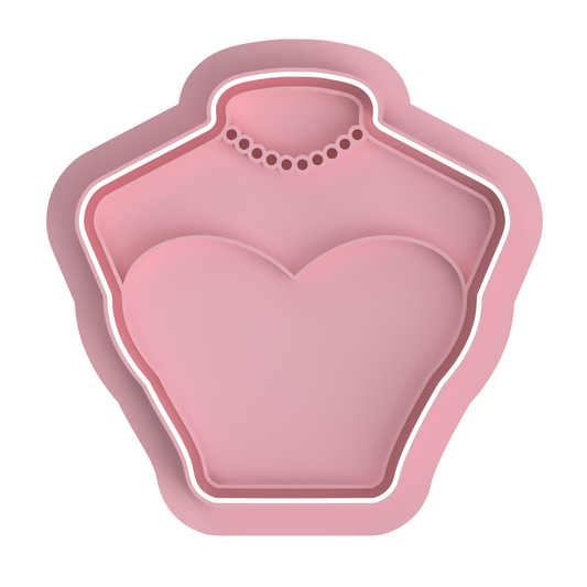 Bride Bust Cutter/Embosser Set