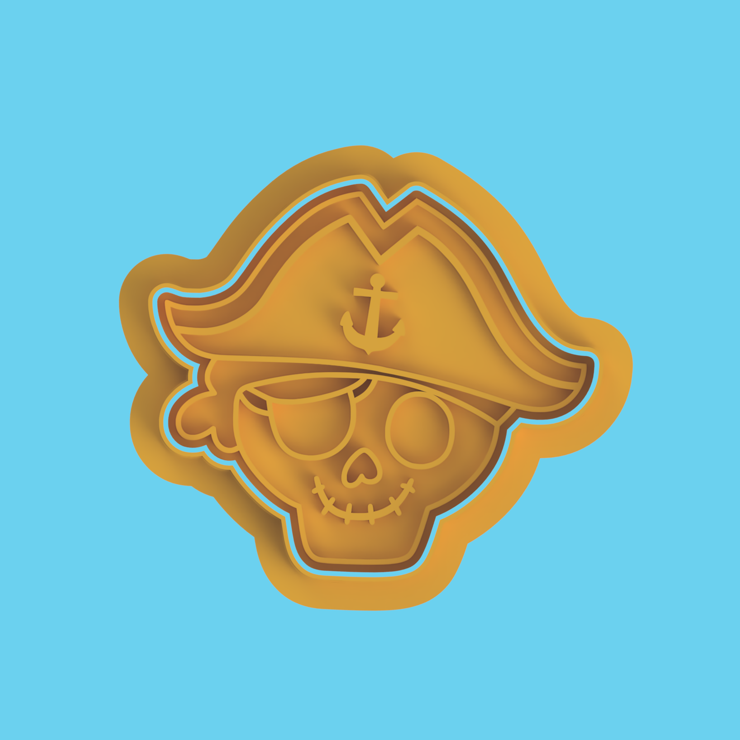 Pirate part 1 Cutter/Stamp