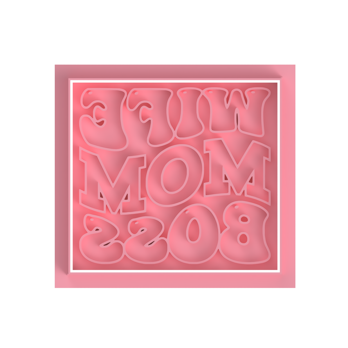 WIFE MOM BOSS Cutter/Embosser
